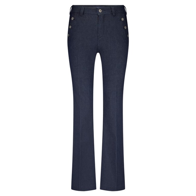 Red Button jeans Bibette zigzag 82cm Dark Blue